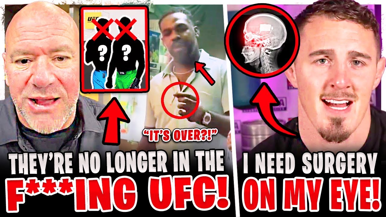Dana White RELEASES MULTIPLE UFC FIGHTERS! Tom Aspinall NEEDS EYE SURGERY! UFC 326