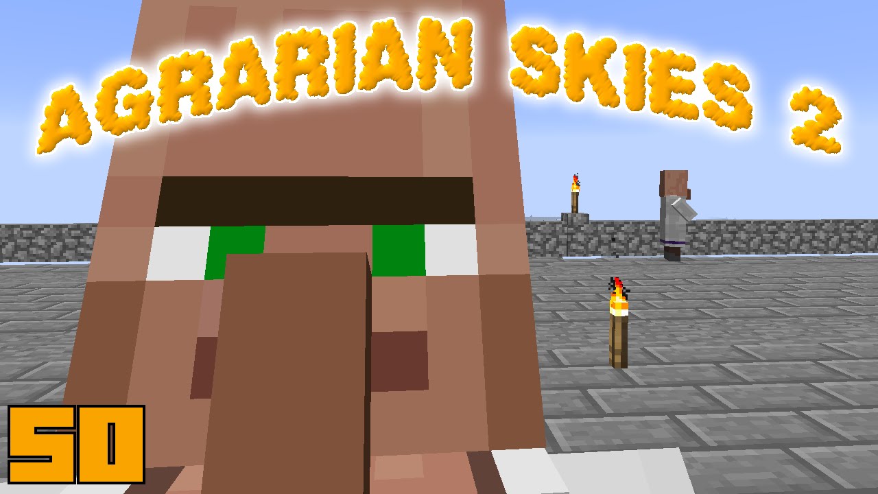 Minecraft Mods Agrarian Skies 2 - DIMENSIONAL EXPLORER [E50] (Modded Skyblock)