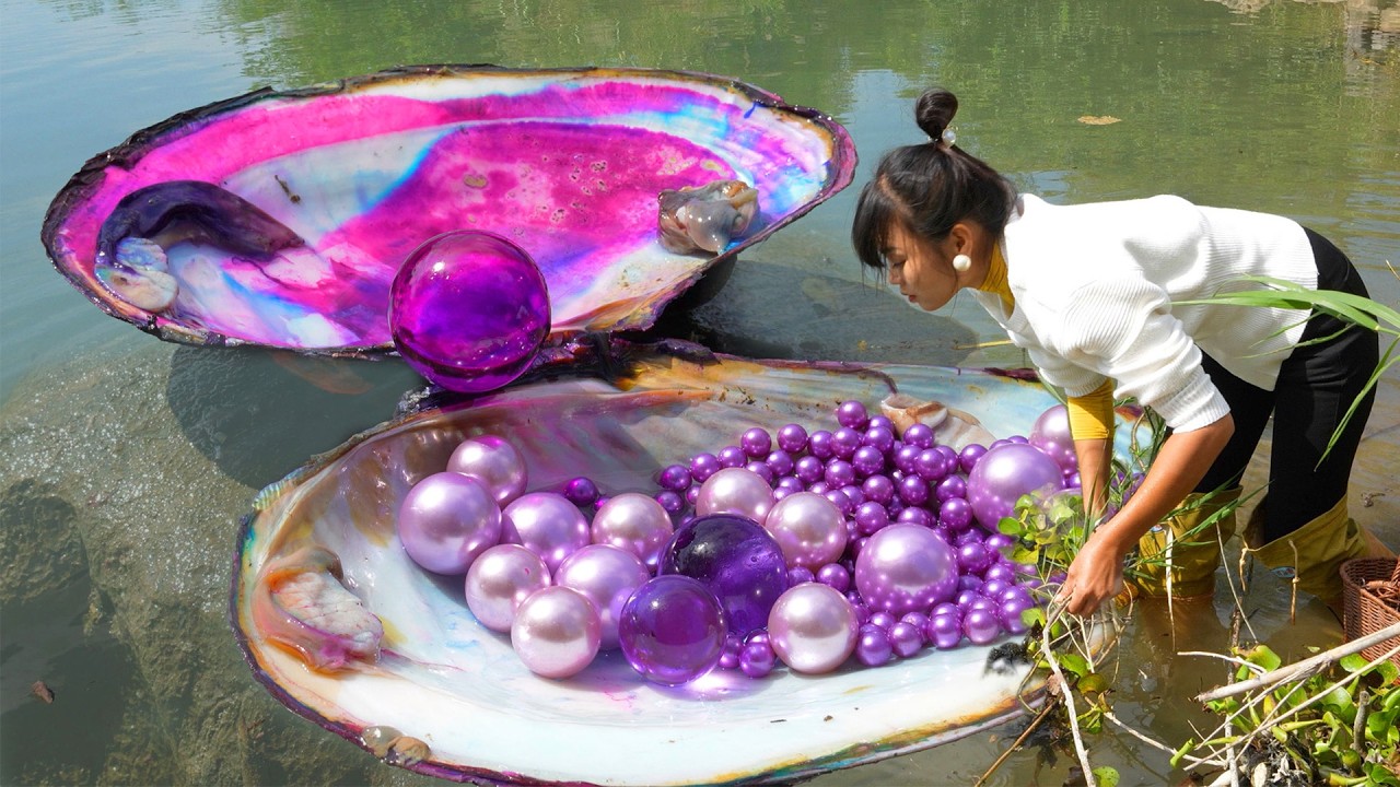 😘 Pearl Fever: How a Teen’s Chance Discovery in a Giant Clam Made Her an Overnight Millionaire