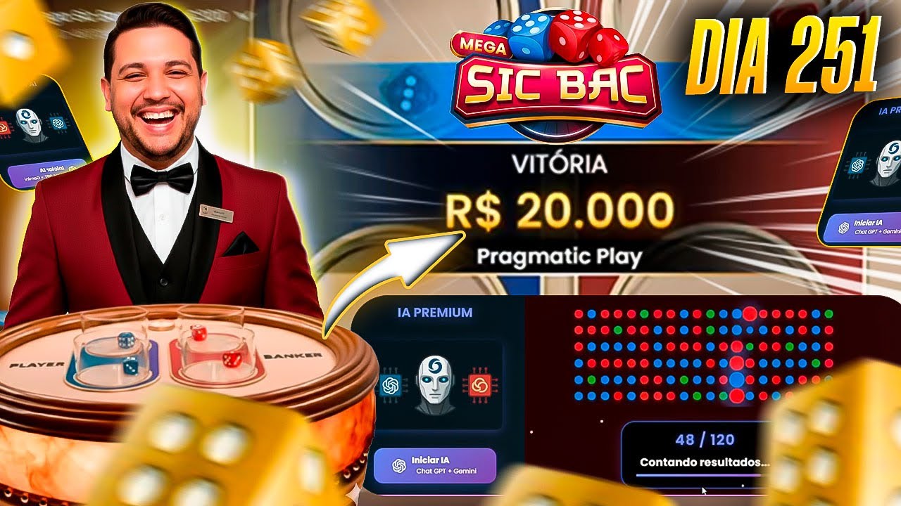 RUMO AO MILH&Atilde;O JOGANDO MEGA SIC BAC AO VIVO ! DIA 251