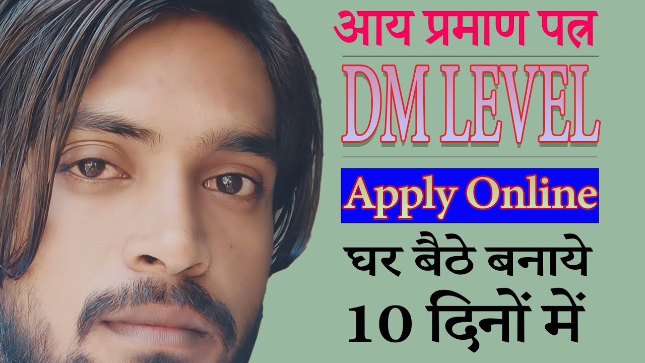 DM level income certificate bihar | income certificate DM level online 2023 |