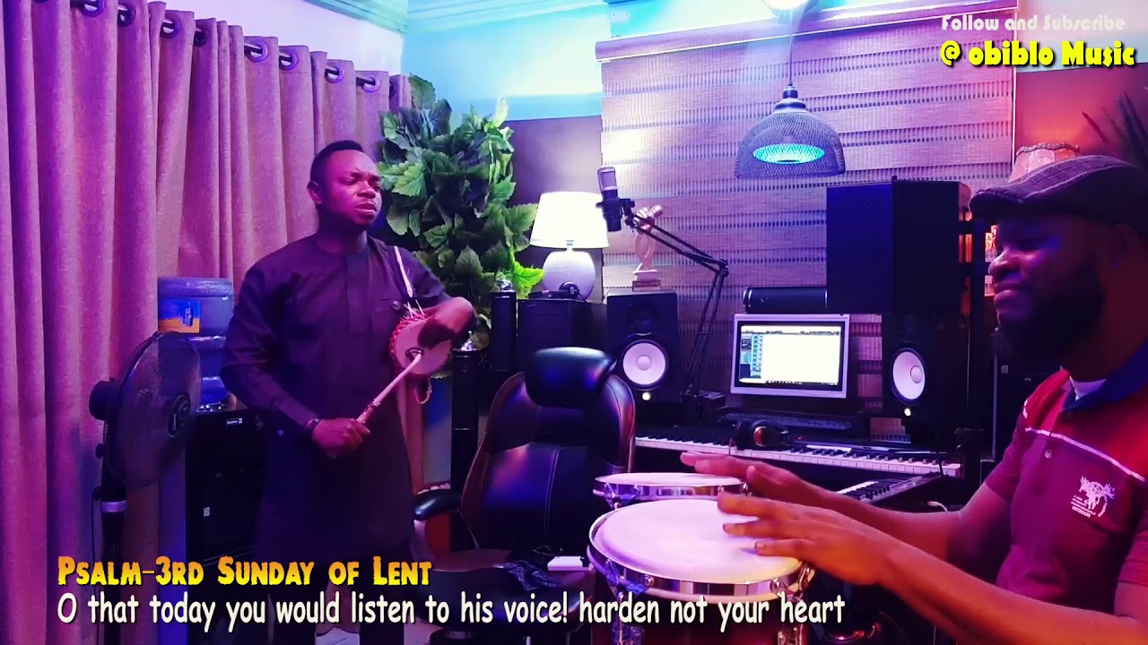 O that today you would listen to his voice! Harden not your hearts