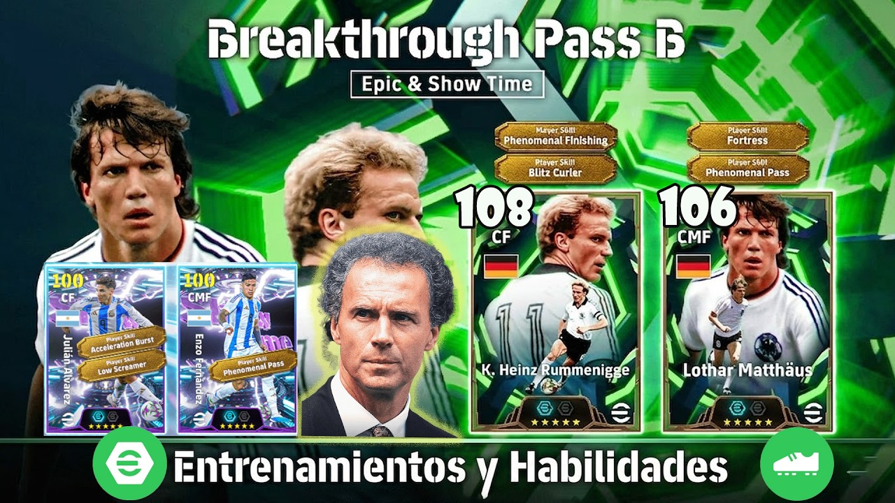¡DOS CARTAS META!💥EL ESPERADO RUMMENIGGE CON EL KAISER BECKENBAUER DT🤯eFootball 2026