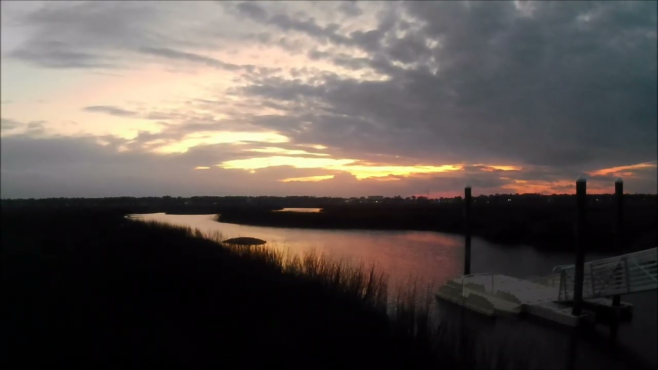 Sunset at Whitehall Park Along the Beaufort River Feb 11th 2026