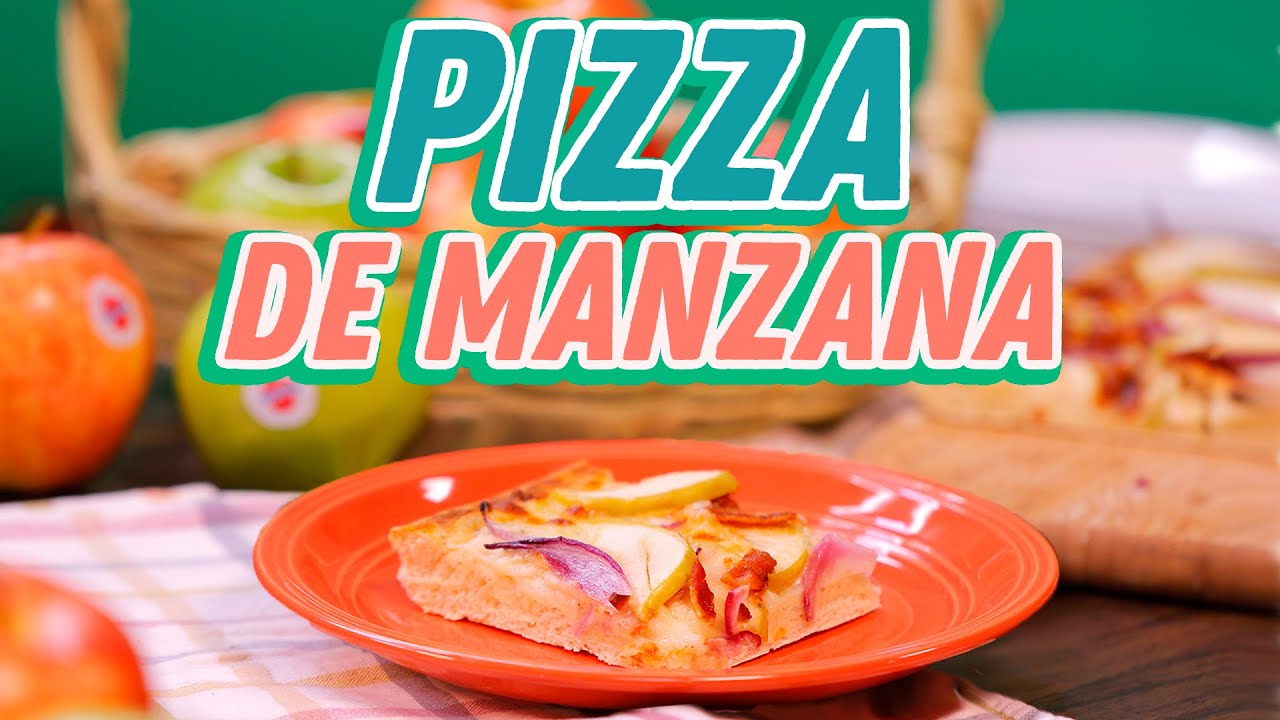 Como hacer Pizza de manzana casera | Cocina Delirante