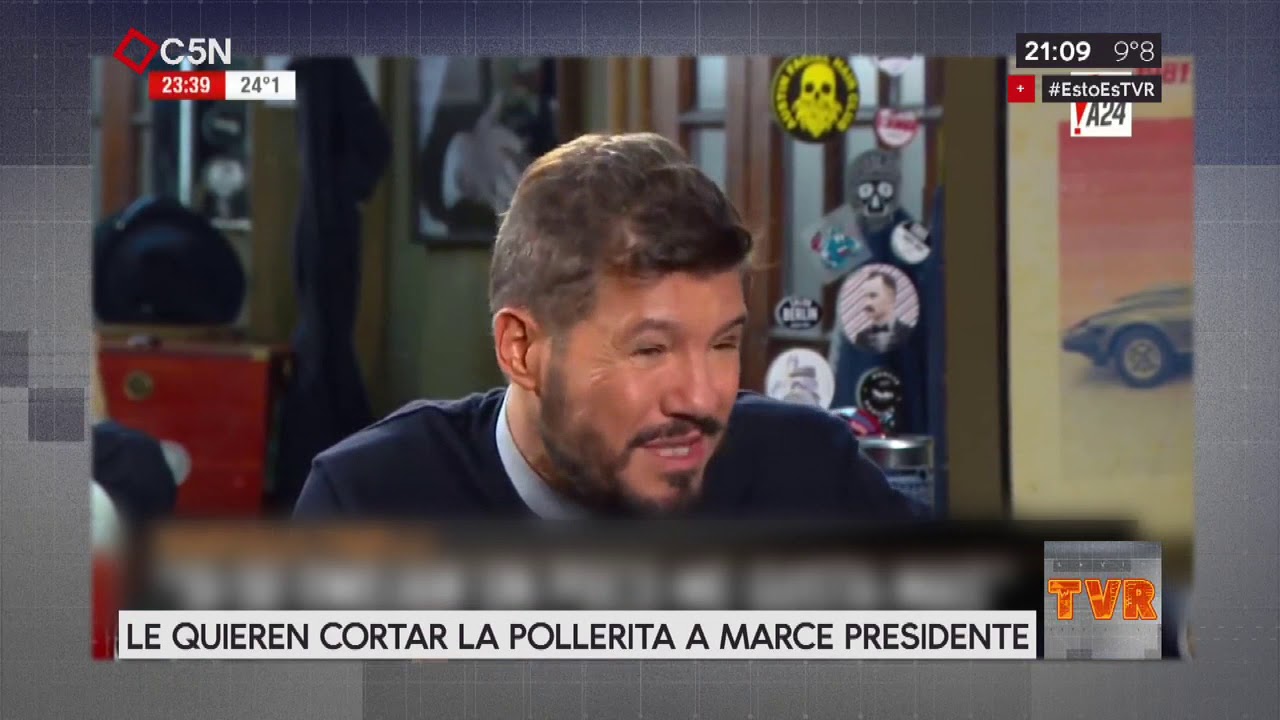 Le quiere cortar la pollerita a Marce presidente