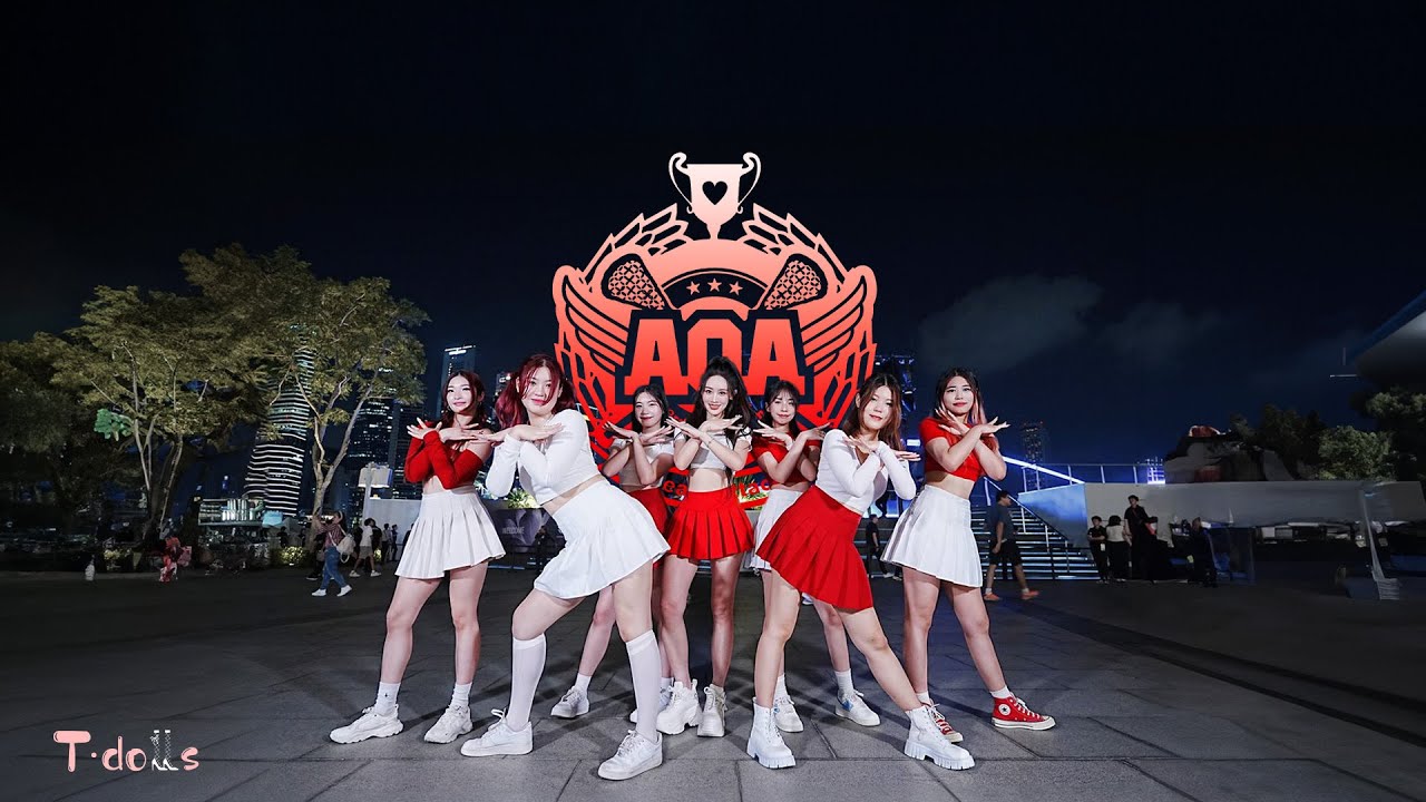 【KPOP DANCE COVER IN PUBLIC | ONE TAKE】Heart Attack - AOA | DANCE COVER BY T-DOLLS FROM SINGAPORE