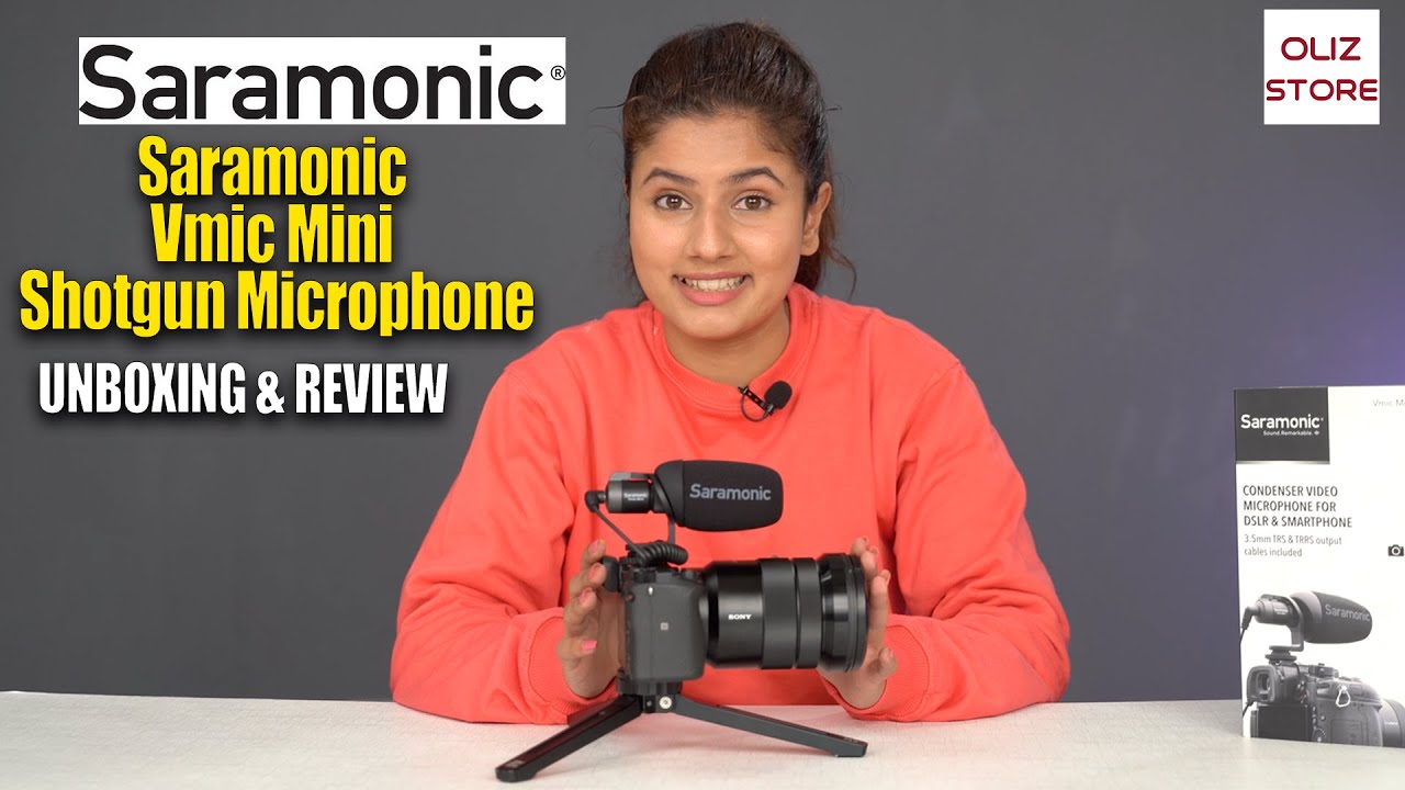 Saramonic Vmic Mini Unboxing & Review | OlizStore