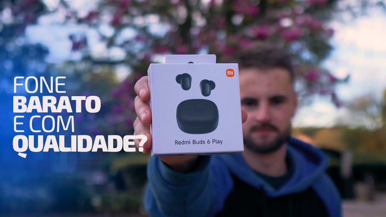 ▶️ ESSE FONE TA COM VALOR ERRADO! - REDMI BUDS 6 PLAY - REVIEW DETALHADO E SINCERO