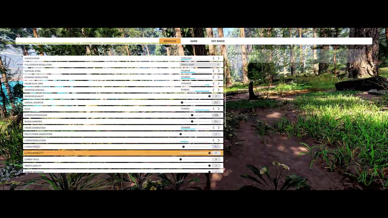 Unreal Engine 5.7.1 Open World Devlog 12 - New Post Process & Performance DLSS RTX4060 UWQHD