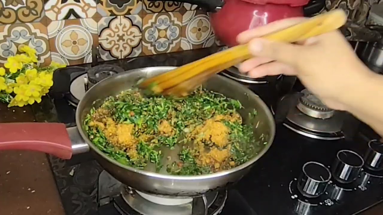 ಬಾಯಲ್ಲಿ ನೀರೂರಿಸೋ ಮೆಂತ್ಯ ಭಾತ್/Methi rice @samhithasaviruchi #samhitha #methi #pulao#ricerecipe 