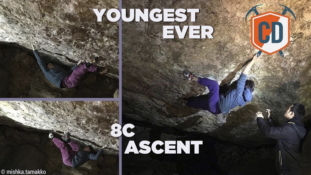 13 Years Old...And Climbing 8C | Climbing Daily Ep.1411