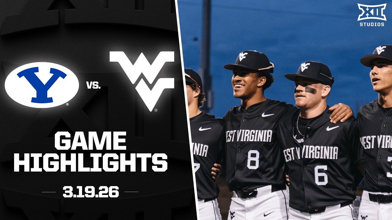 BYU vs. West Virginia Highlights (3.19.26) | 2026 Big 12 Baseball