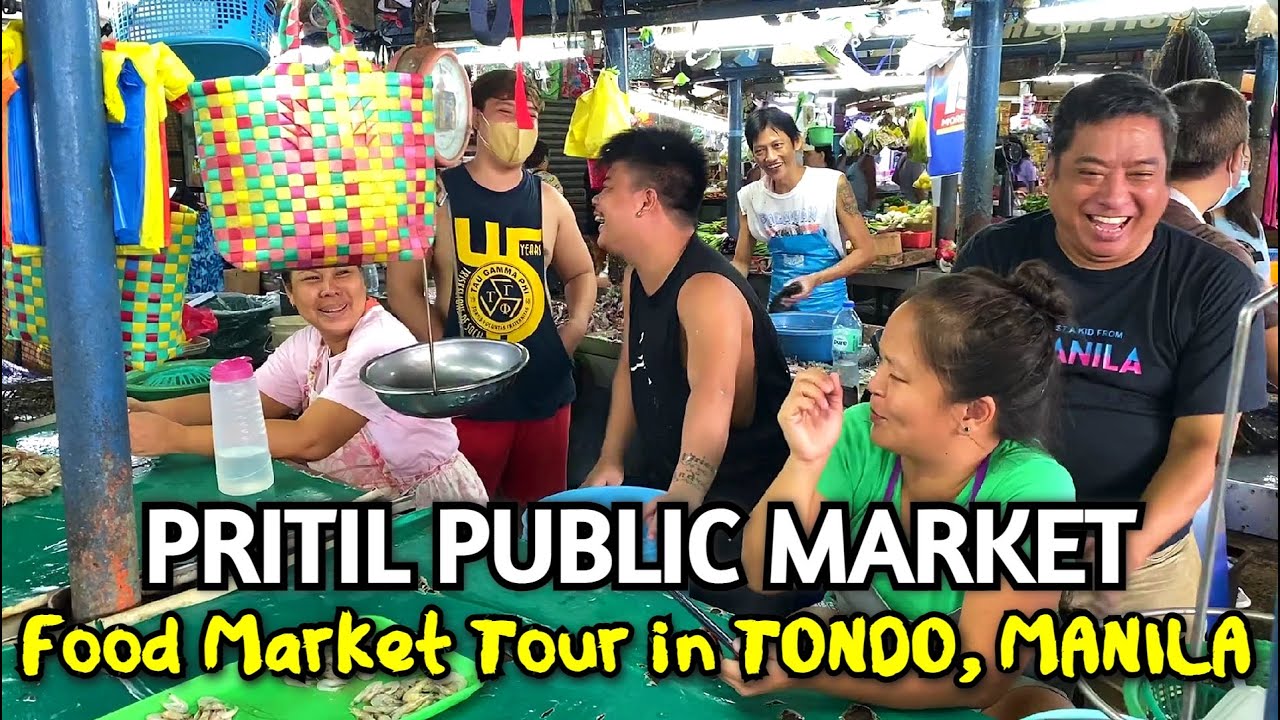 Palengke Tour at PRITIL MARKET, TONDO MANILA | Walk Tour Inside a Local Market in Manila Philippines