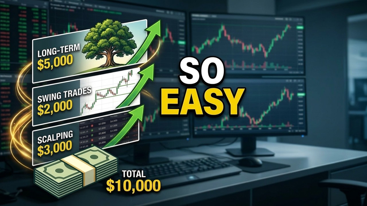 Как бы я прямо сейчас вложил $10 000 в фондовый рынок, чтобы заработать!