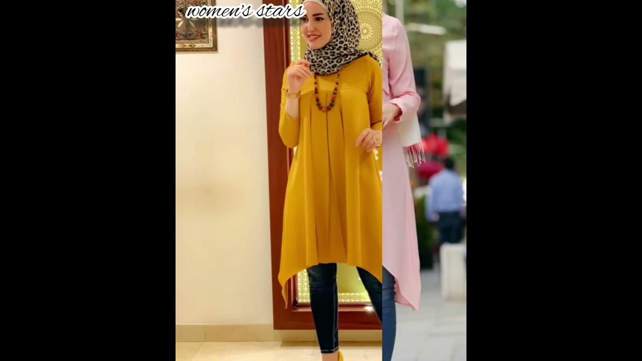 Muslims girls Stylish tops | New stylish top designs | WOMEN'S STARS | Subscribe