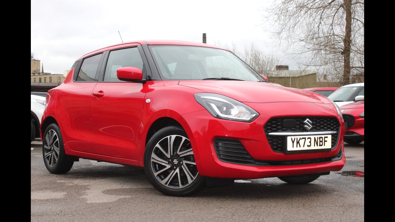 YK73 NBF Suzuki Swift SZ-L 1.2 MHEV 5dr Fervent Red 2023