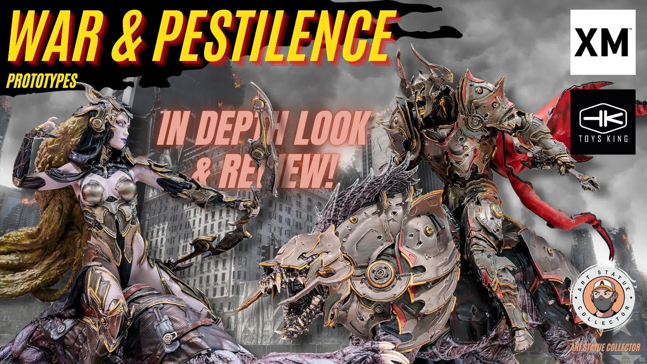 1/4 Scale War & Pestilence [prototypes] In Depth Look | XM Studios