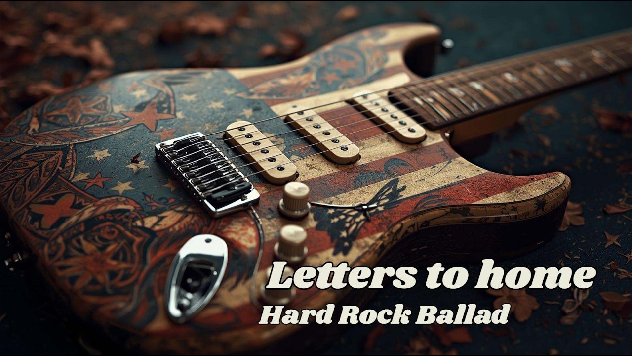 HARD ROCK BALLADS  - LETTERS TO HOME (LYRIC VIDEO )