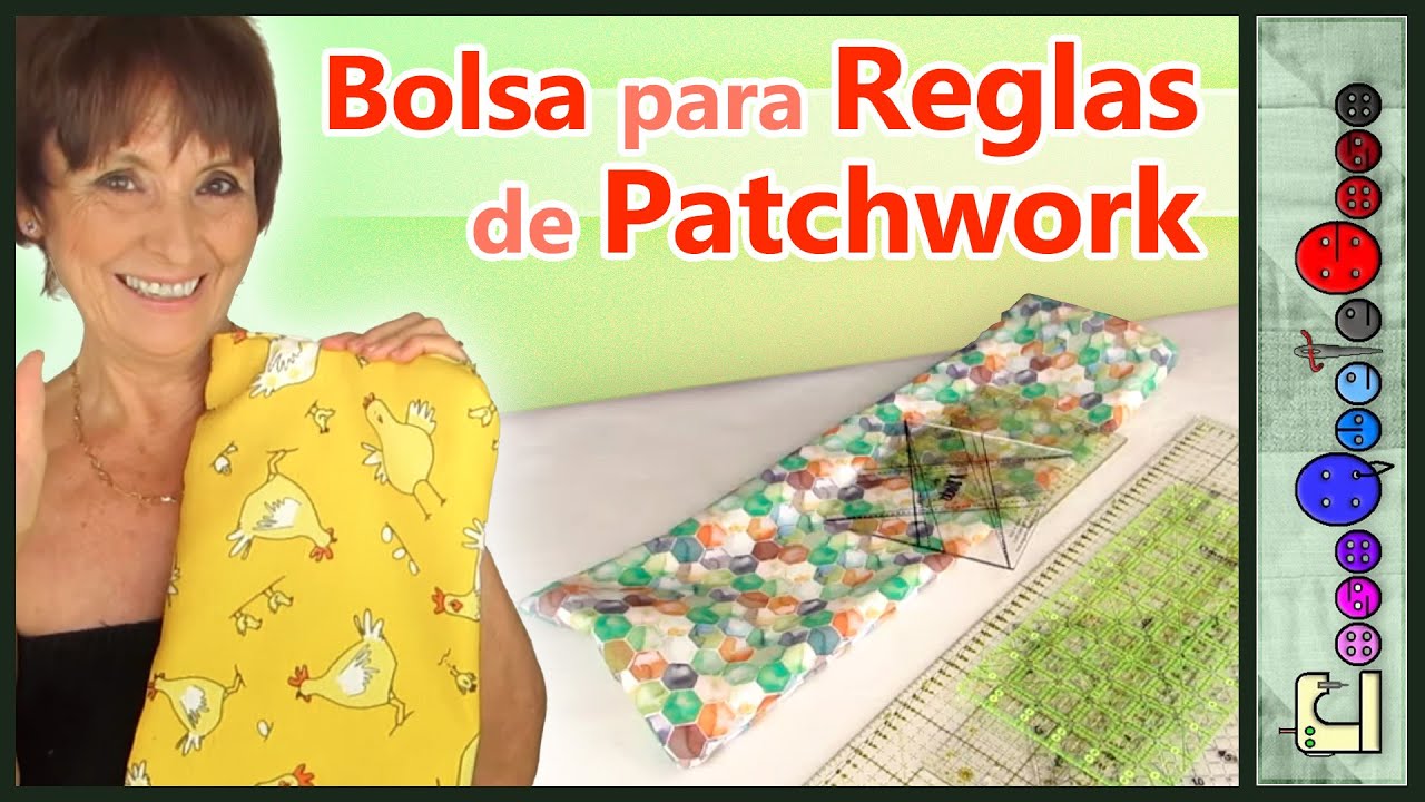 Bolsa para Reglas de Patchwork [Tutorial]
