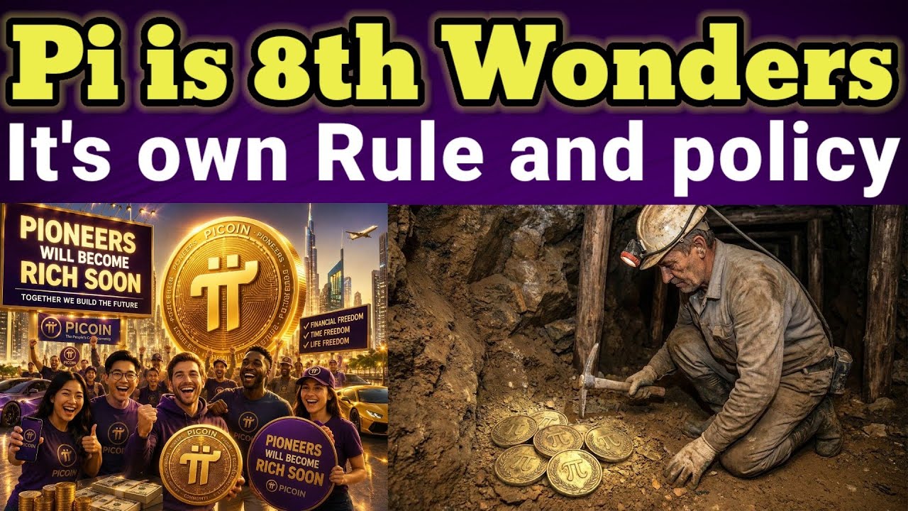 Pi is 8th Wonders 🚀| Pi Network New Update | Pi Network Latest Update | GCV Value | Faipoo Planner