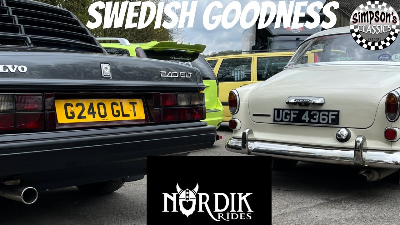 NORDIKFEST 2024 Swedish Car Goodness! Volvo's, Saabs & much more!