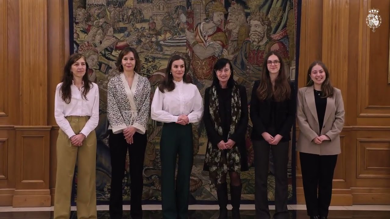 Audiencia de Su Majestad la Reina con una representación del Consejo Español del Cerebro