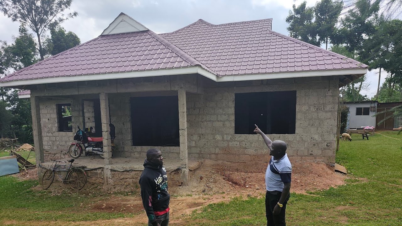 1.6M!! We have used 1.6M for this Spacious Three Bedroom House in Kitale!! Roofing Quotation