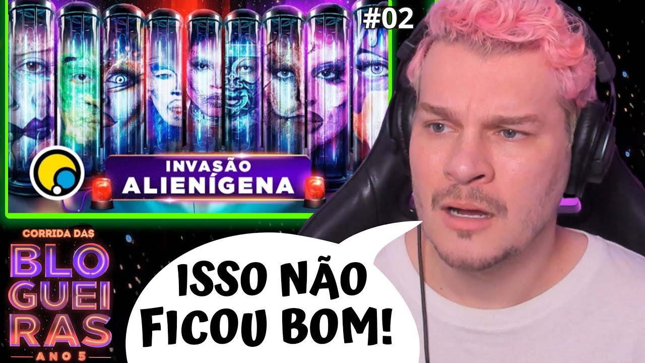 React Ep. 2 CORRIDA DAS BLOGUEIRAS 5: MAKE ARTÍSTICA / Invasão Alienígena - Vale a pena?