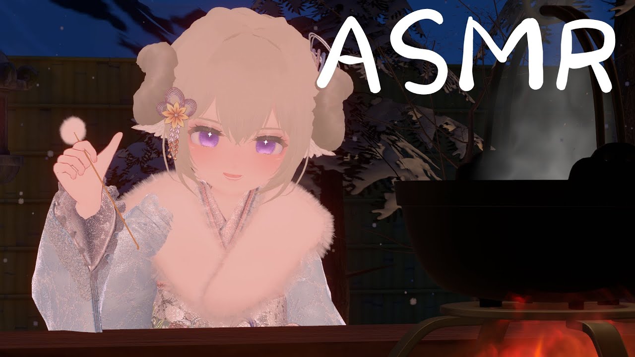 【ASMR】正月の安眠耳かき & Ear Massage【ささやき / Whispering】