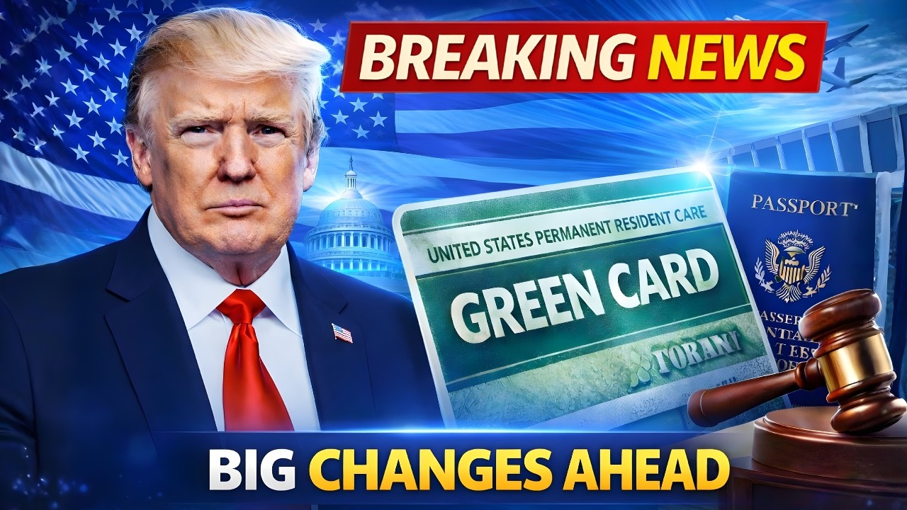 New U S  Immigration Law PASSED Today – Green Card Holders Must Watch  What Changes in 2026