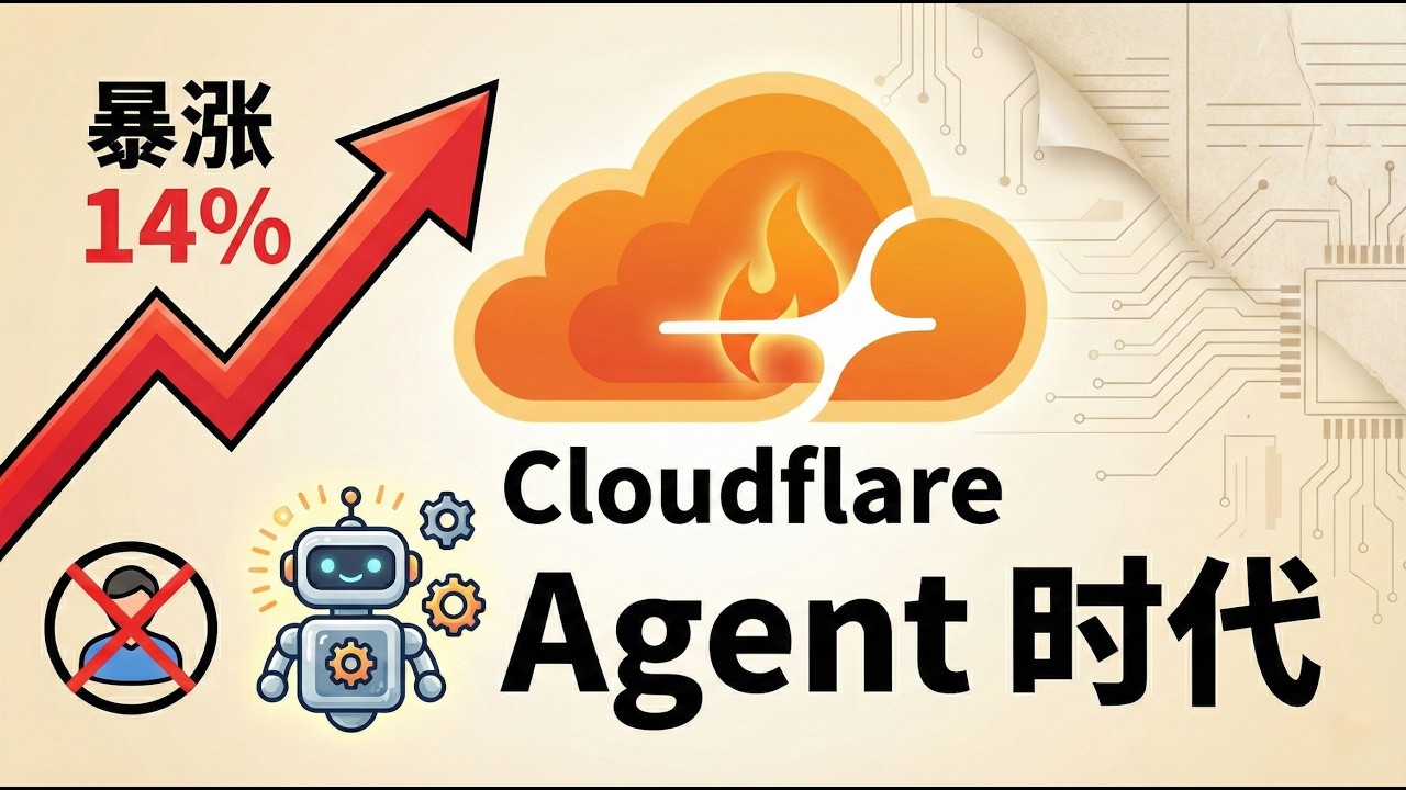 暴涨14%！Cloudflare 财报揭秘：人类用户已过气，AI Agent 正在接管互联网？