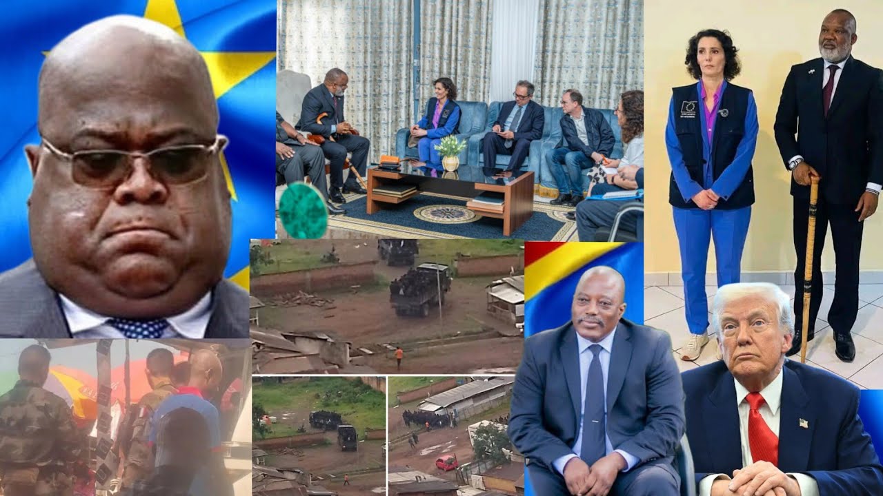 FTSHISEKEDI SA VIE EN DANGER NANGAA FONCE AU KATANGA MUSENDA ET KATUNDU TOMBÉS: JKK, USA,UE 21.2.26 