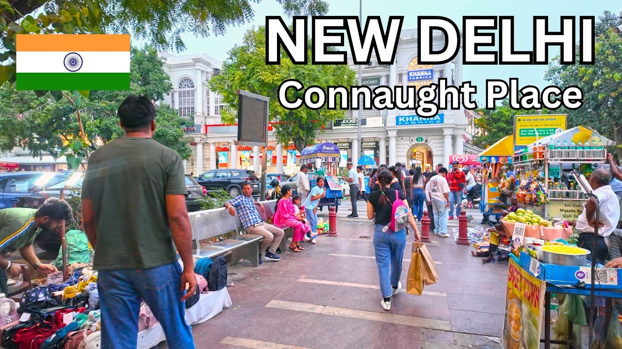 Connaught Place, New Delhi 🇮🇳 | One of India&rsquo;s Most Iconic Landmarks (4K Walking Tour 2026)