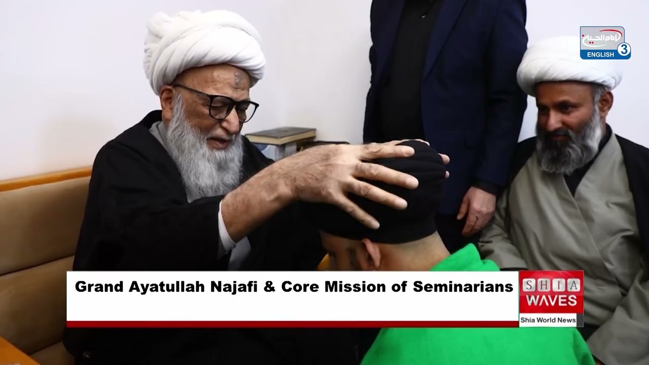 Grand Ayatullah Najafi Stresses Knowledge as Core Mission of Seminary Students