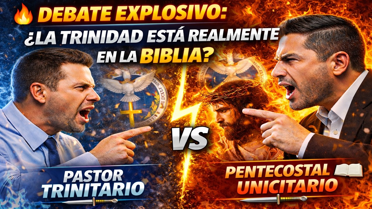 DEBATE PASTOR TRINITARIO VS PENTECOSTAL UNICITARIO|LA TRINIDAD ESTÁ EN LA BIBLIA?
