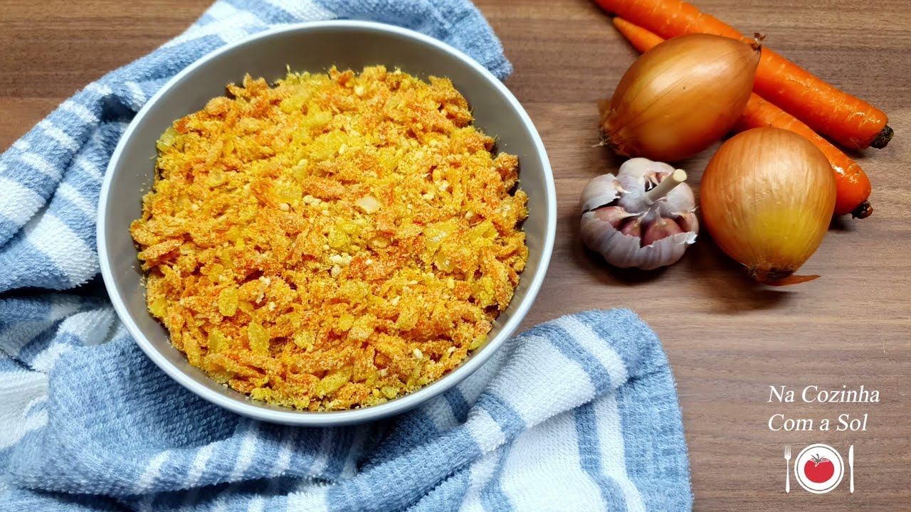 Farofa de Cenoura | Na Cozinha com a Sol