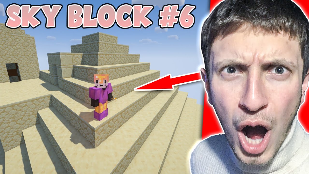 Gjeta nje PIRAMID ne Qiell [Minecraft SKY BLOCK] #7
