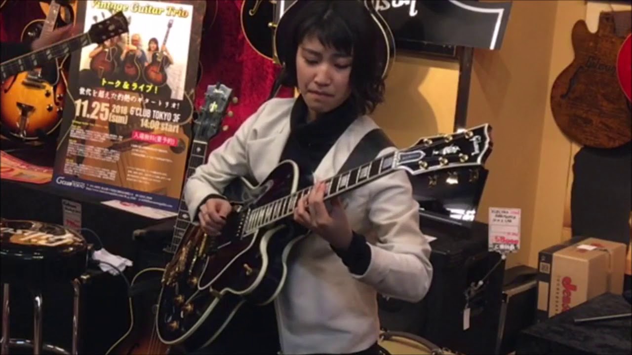 浅利史花氏Gibson Byrdland Medum Scale 2012インプレッション