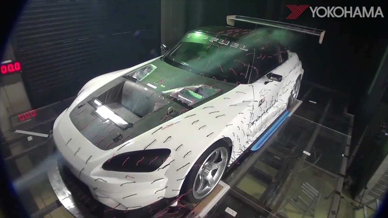 Voltex and Top Fuel wind tunnel testing the S2000s new aero!