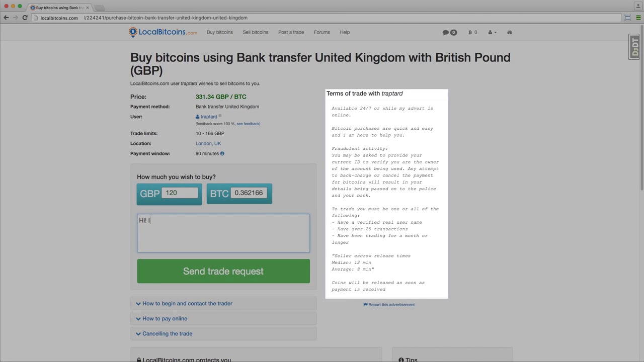 How To Buy Bitcoins on LocalBitcoins com