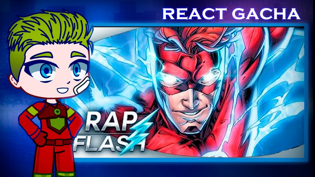 LIGA DA JUSTIÇA reagindo ao Rap Wally West - O Flash Mais Rápido | FlashBeats | [GC]