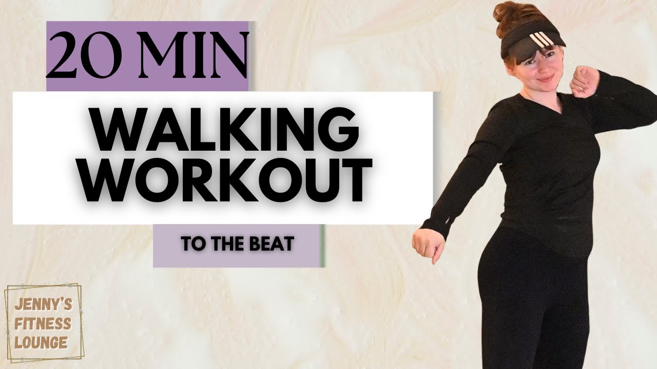 20 MIN WALKING WORKOUT | Walk at Home Cardio Workout