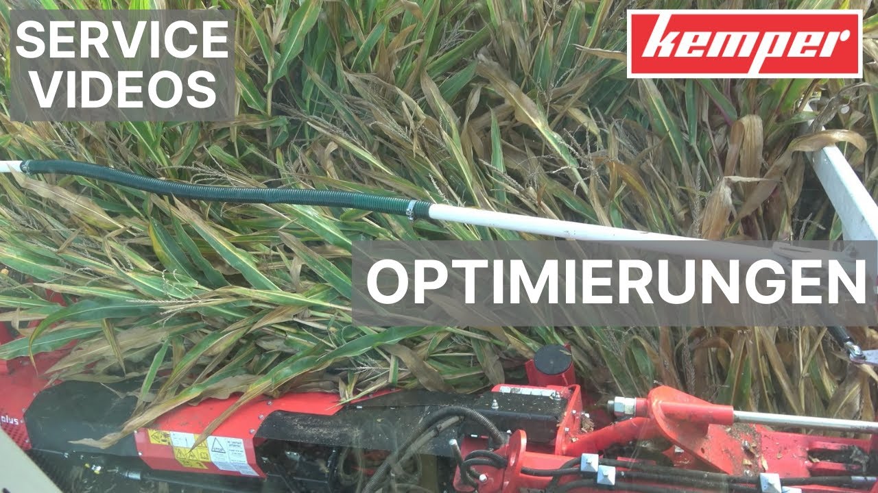 Kemper M&auml;hvorsatz Optimierungen 2020