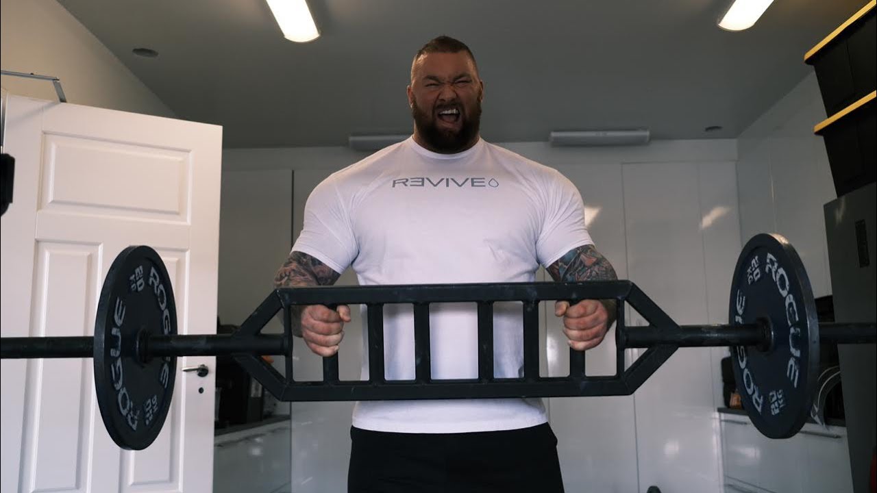 Hafthor Julius - Road to 501kg Deadlift!!