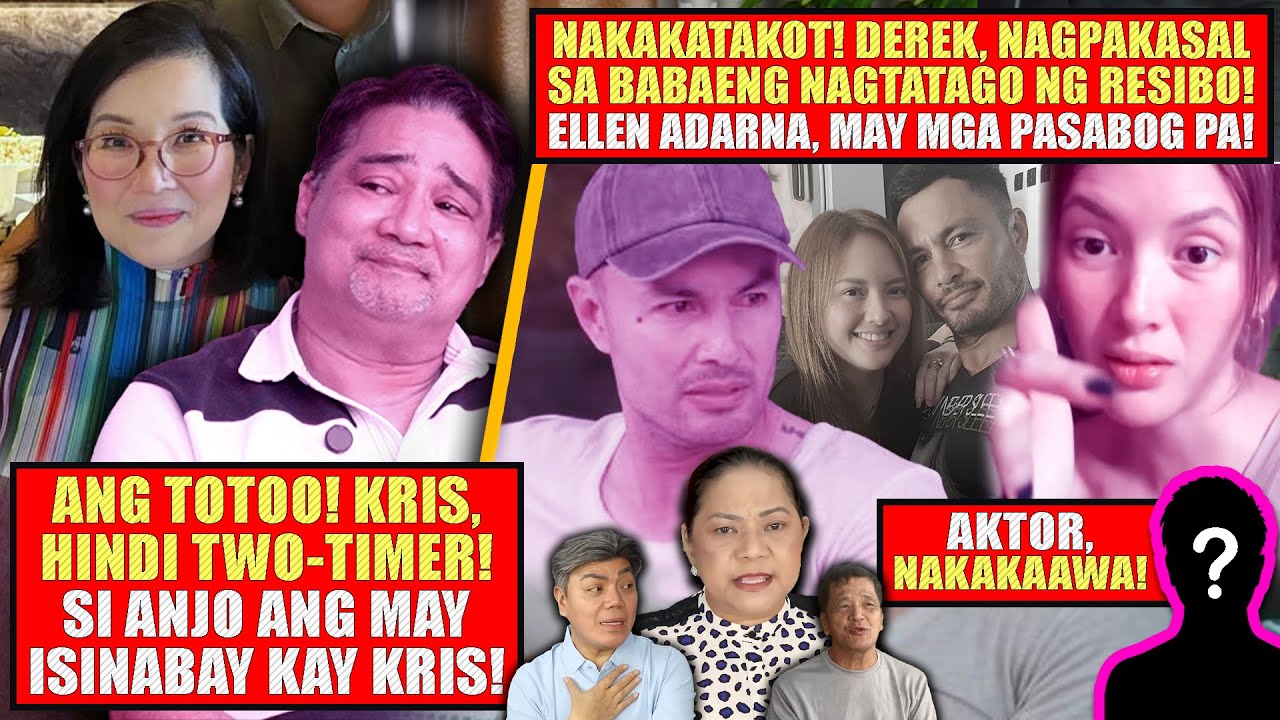 SENADOR ROBIN, OUT SA RELASYON NINA KRIS AT ANJO!❗SA VIDEO, HINDI SI ELLEN ANG MINURA NI DEREK!❗