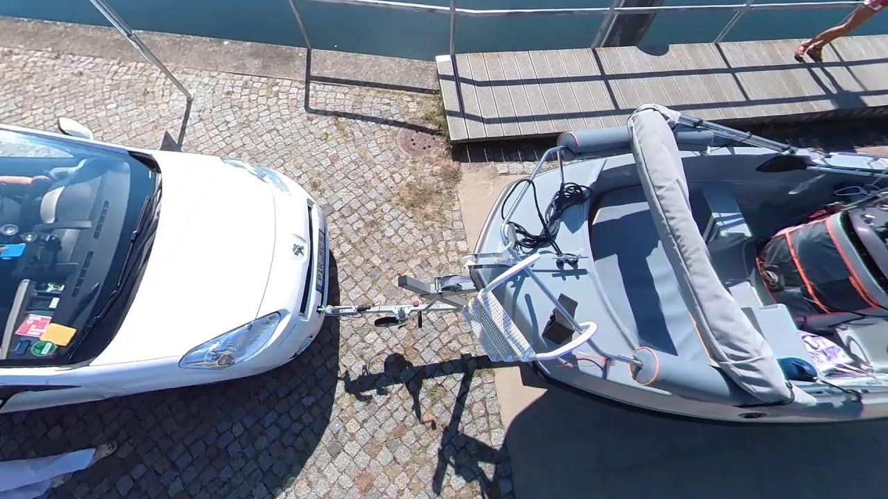 Slippen am Berzdorfer See - Launch a boat by yourself