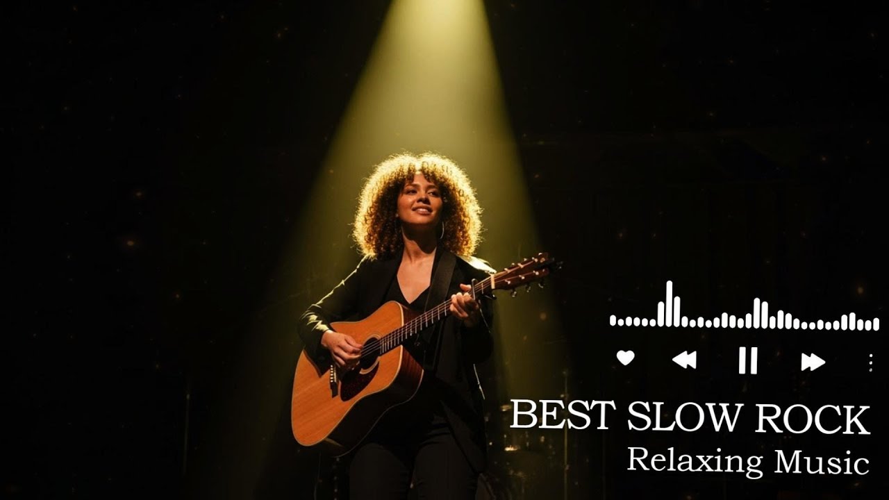 Golden Hour Slow Rock Love Songs | Heartfelt Melodies for Peaceful Nights