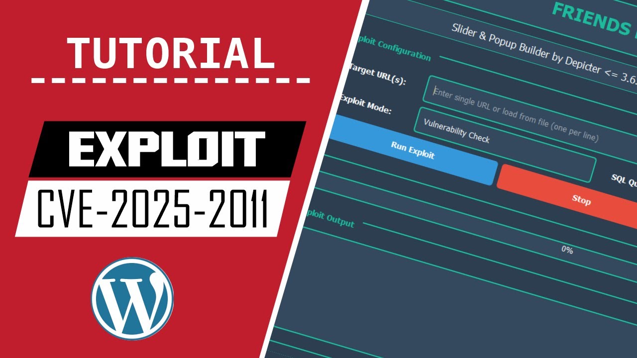 [BELAJAR HACKING] Tutorial Exploit WordPress Depicter Plugin SQL Injection | CVE-2025-2011
