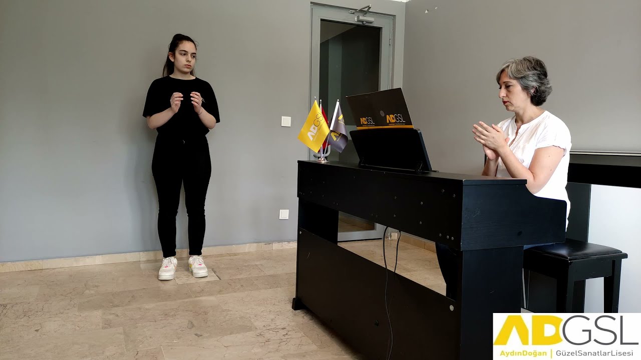 Aydın Doğan Güzel Sanatlar Lisesi  2021-2022 Eğitim Öğretim Yılı Müzik Bölümü Yetenek Sınavı Örneği.